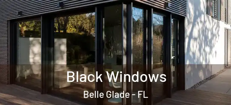 Black Windows Belle Glade - FL