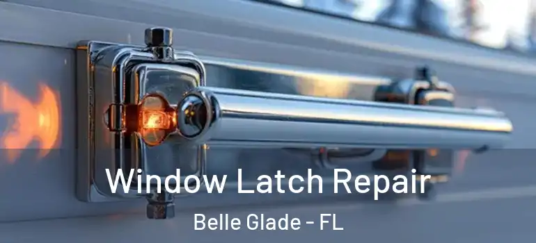 Window Latch Repair Belle Glade - FL
